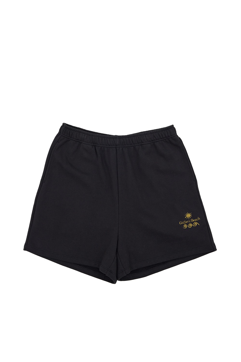 Gallery Beach Sweat Shorts - Black
