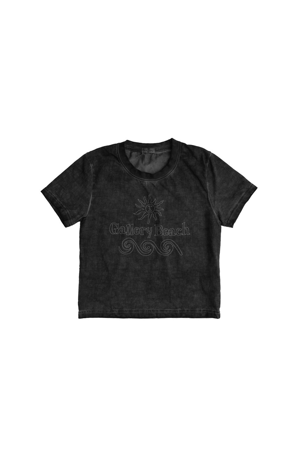 Gallery Beach Dying Baby T-shirt - Charcoal Grey